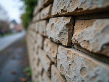 Mur en pierre incliné : méthodes efficaces pour le renforcer et garantir la sécurité