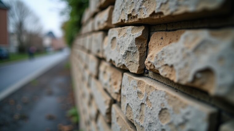 Mur en pierre incliné : méthodes efficaces pour le renforcer et garantir la sécurité