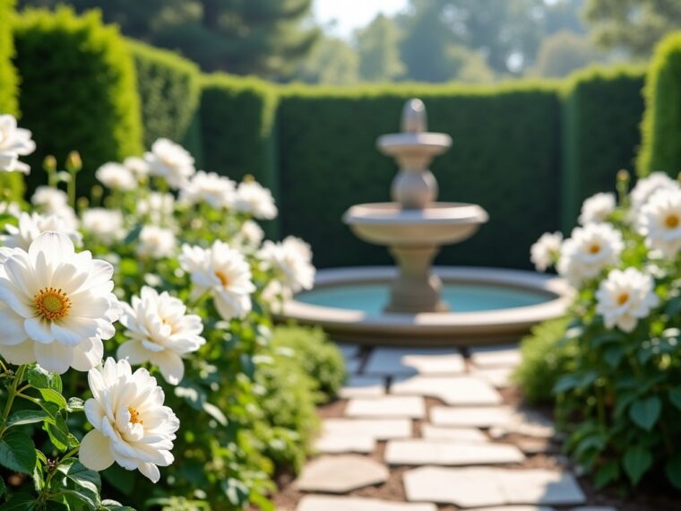 Le jardin blanc : inspirations et astuces pour une oasis immaculée