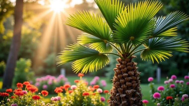 Guide pratique pour planter et prendre soin du palmier Trachycarpus fortunei