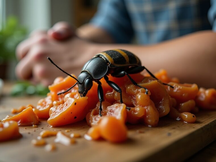 Invasion d'insectes marron dans la cuisine : causes et solutions efficaces