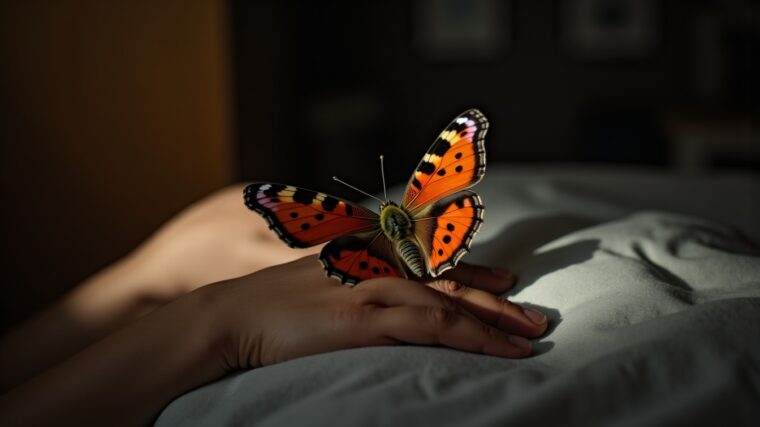 Papillon de nuit à l’intérieur : que symbolise sa présence chez vous ?