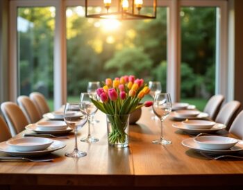 Table pour 8 personnes : comment choisir les dimensions idéales ?