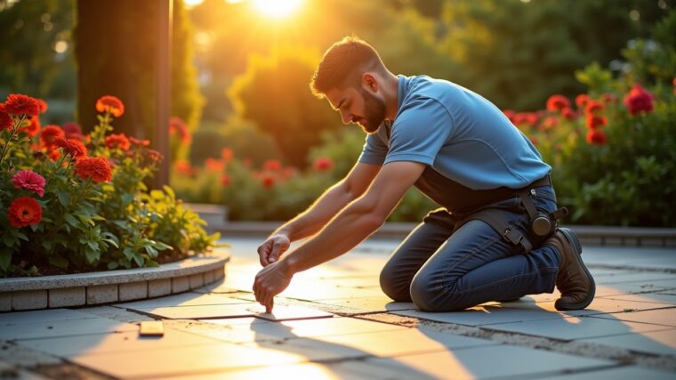 Comment bien poser le carrelage de votre terrasse pour une tenue dans le temps