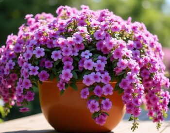 Jardinière de Surfinia : Quel nombre de plants pour un effet retombant spectaculaire ?