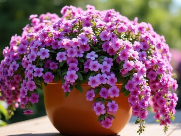 Jardinière de Surfinia : Quel nombre de plants pour un effet retombant spectaculaire ?