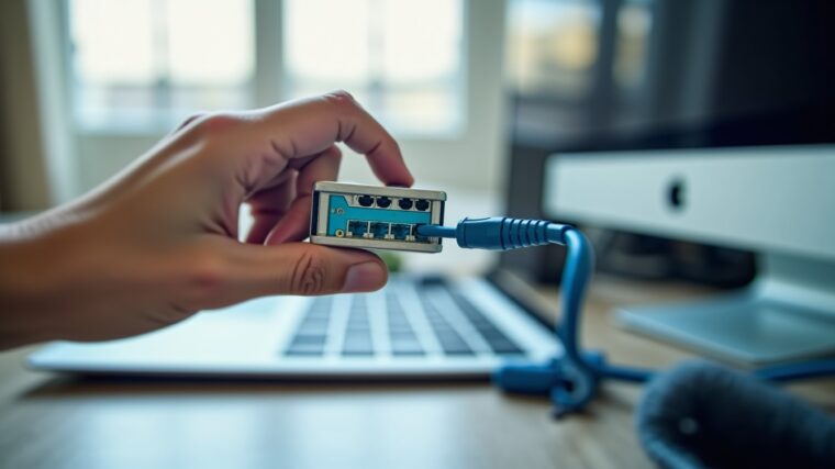 Installer un câble réseau en bureau : méthode en 8 étapes